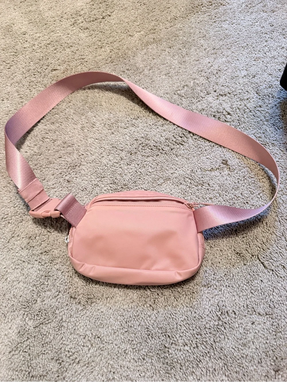 lululemon athletica Blush Pink Crossbody Belt Bag